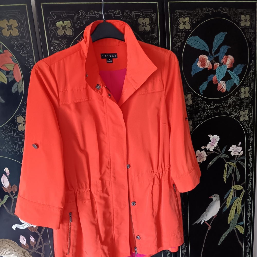 Tribal Orange Jacket